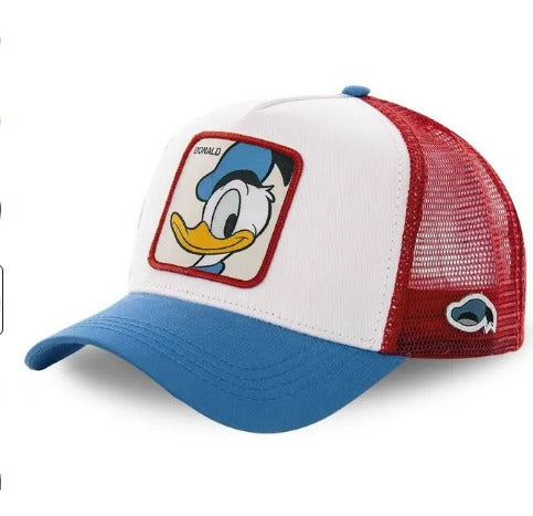 Mickey Mouse Bugs Bunny Donald Duck Various Cartoon Snapback Cotton Baseball Caps for Kids