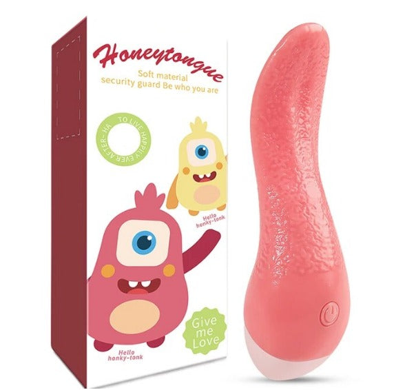 Honey Tongue Vibrating Tongue Toy for Adults